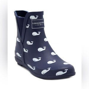 LONDON FOG Women's Piccadilly Rain Boot